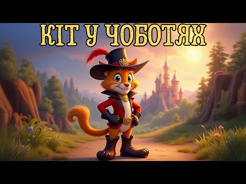 Кіт у Чоботях Казка Шарля Перро Аудіоказка для дітей