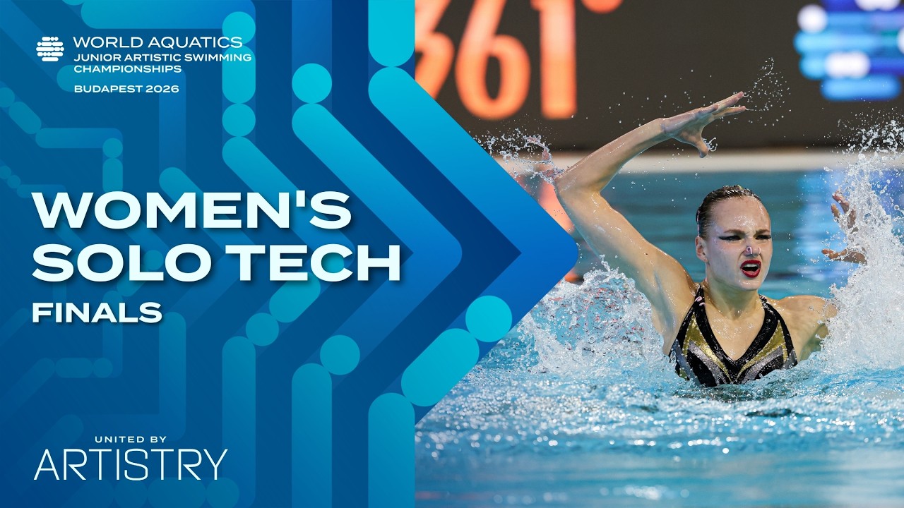 Women's Solo Tech | Finals | World Aquatics Junior Artistic Swimming Championships 2026