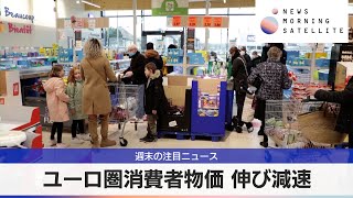 ユーロ圏消費者物価 伸び減速【モーサテ】