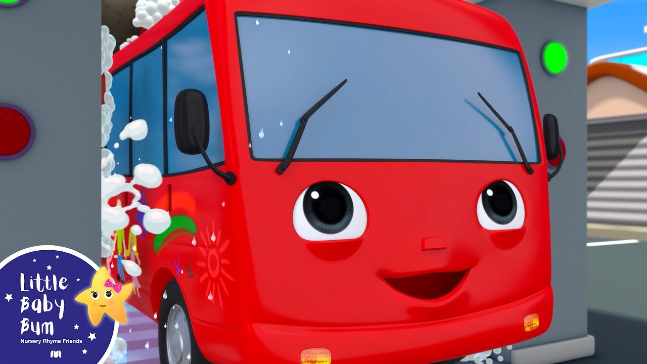 Bus Wash Song  Little Baby Bum - New Nursery Rhymes for Kids