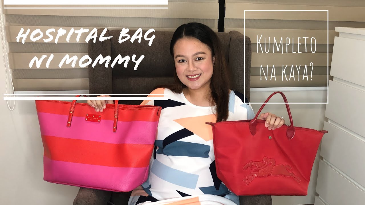 WHAT TO BRING What's in my Hospital Bag for Mommy | Nins Po