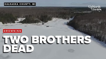 Michigan brothers, 22 and 13, die after falling through ice on Island Lake, 14-year-old survives