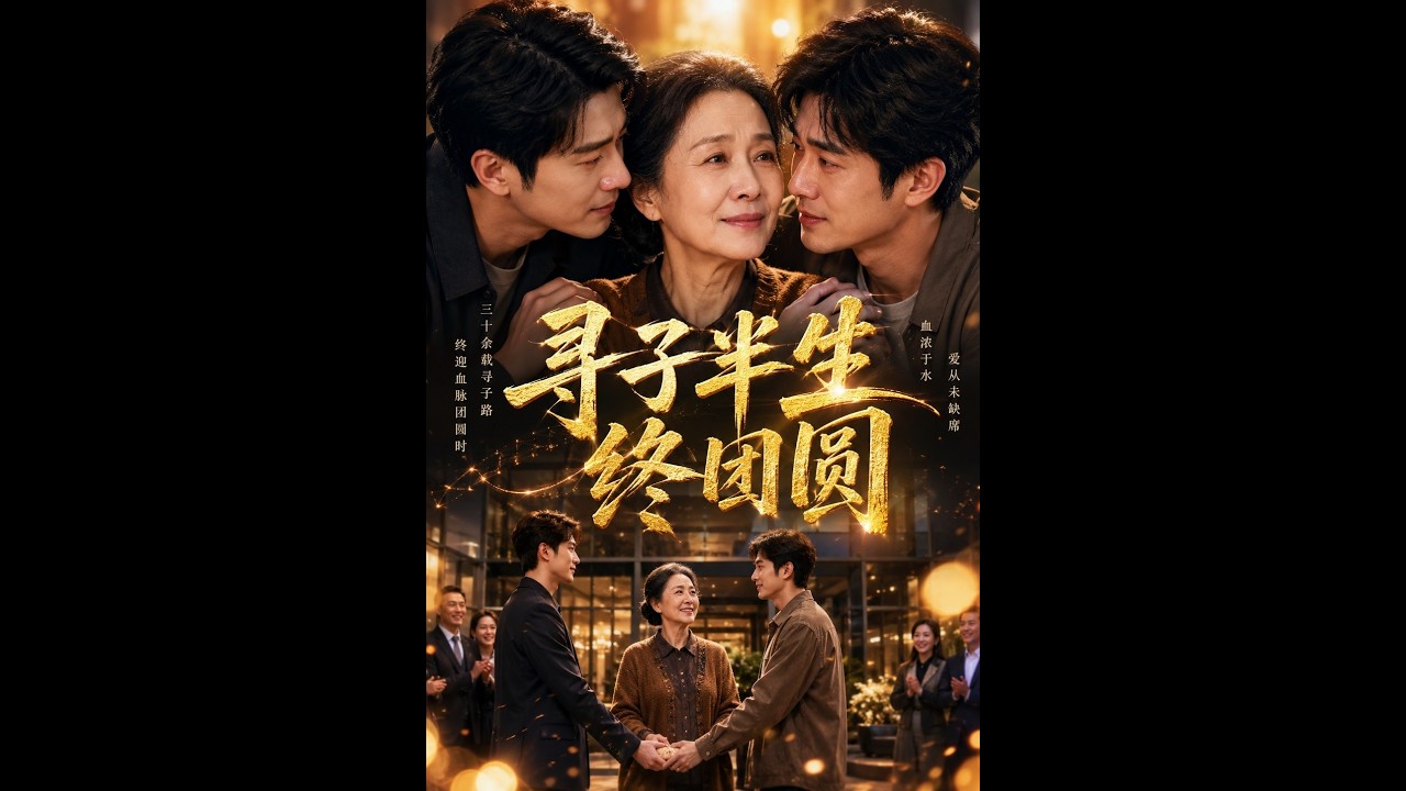 💥【一口氣看完】《尋子半生終團圓》#短劇 #AI短劇 #逆襲 #drama #爽劇 #鯊魚先生🦈