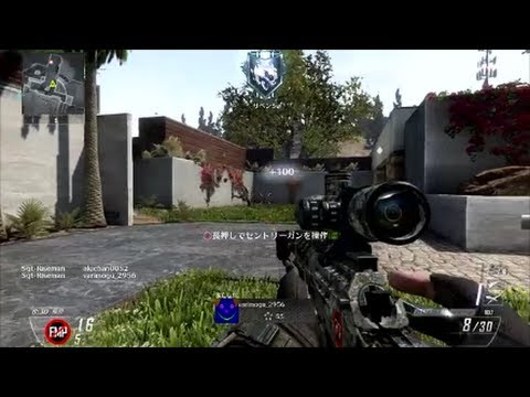 【BO2実況】スナイパーで行くFFA(30K3D):1000人登録ありがとう!