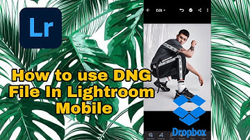 How to use DNG File in Lightroom Mobile | Easy Steps
