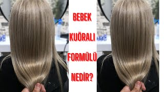 evde bu formül yapılırmıbebek kumralı formülü nedir? kuaför orhan dan bebek kumralı förmülü?