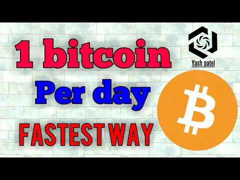 Earn 1 Bitcoi!   n Per Day Guaranteed - 