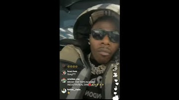 DaBaby New Fire Snippet from Instagram Live