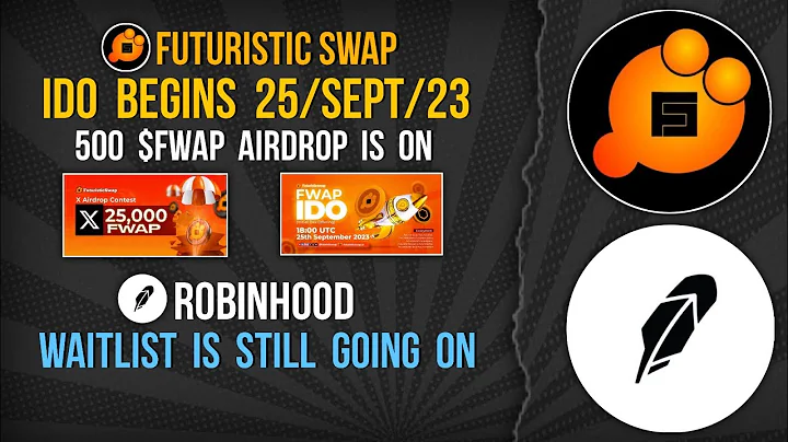 Join the Futuristic Swap IDO and Win 500 $FWAP! Limited Time Airdrop!