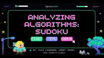 Sudoku Project Presentation