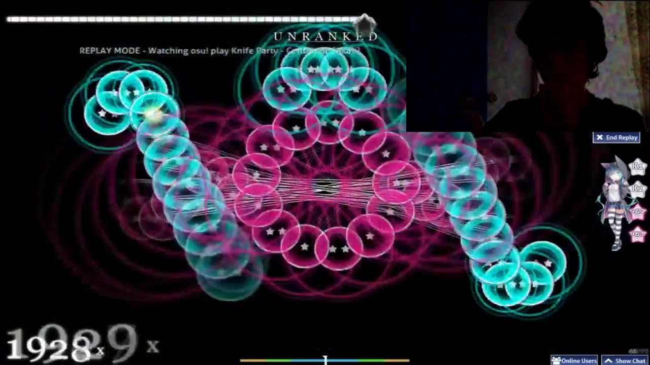 Playing Osu While My Parents Are Arguing