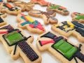 【Splatoon】main weapon icing cookies (1/6) - ブキアイシングクッキー作ってみた