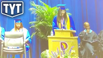 Valedictorian Censored During Graduation Speech