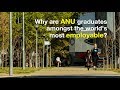 ANU graduates among the world’s most employable