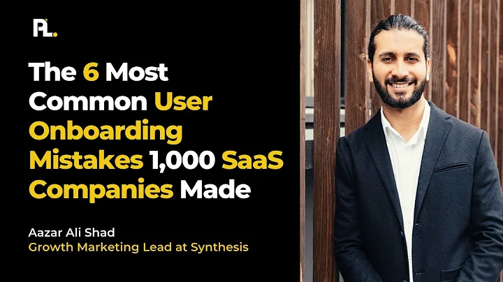 The 6 Most Common User Onboarding Mistakes 1,000 SaaS Companies Made