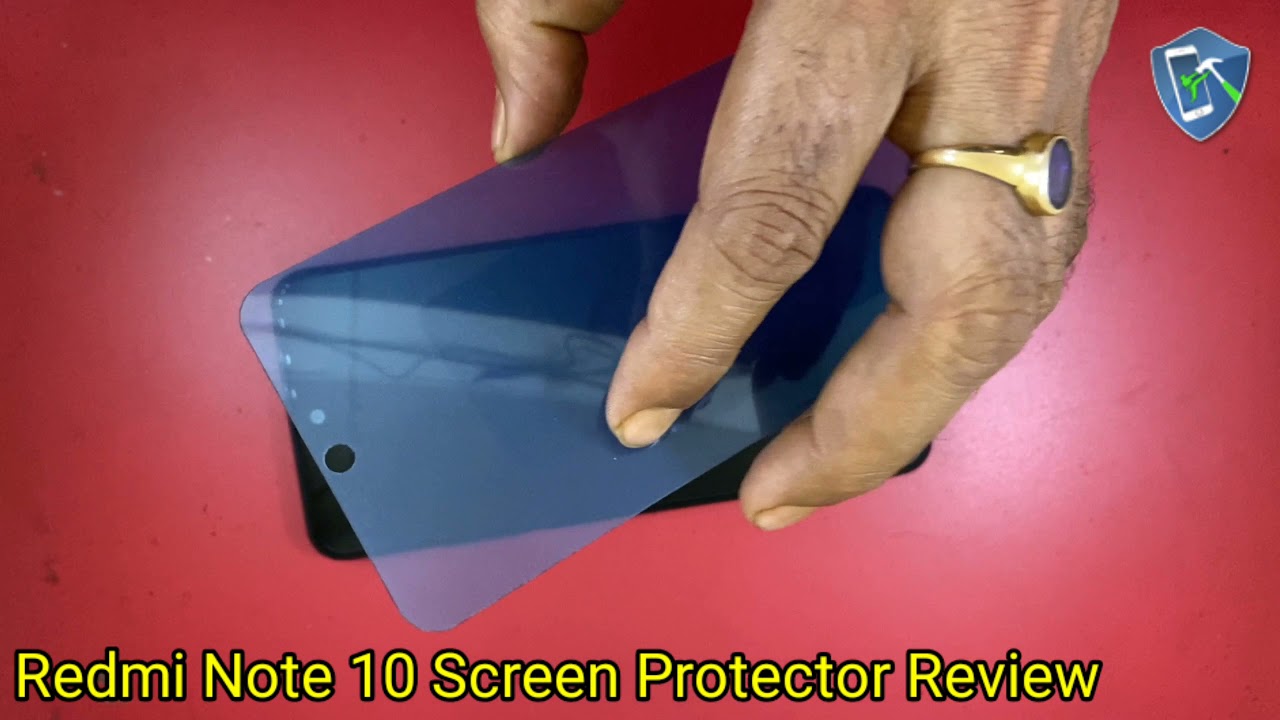 Redmi Note 10 Matte Finish Protector With Camera Glass