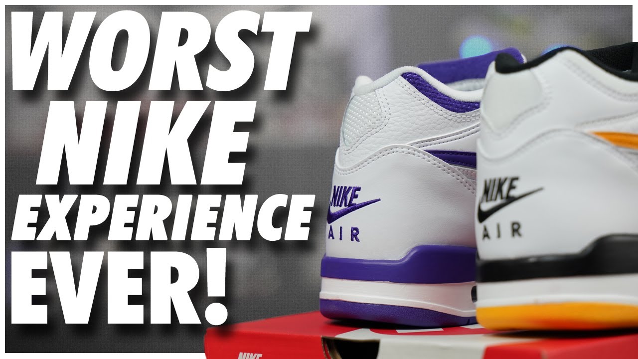 Nike Air Flight 89: Worst Nike Shopping Experience Ever - WearTesters
