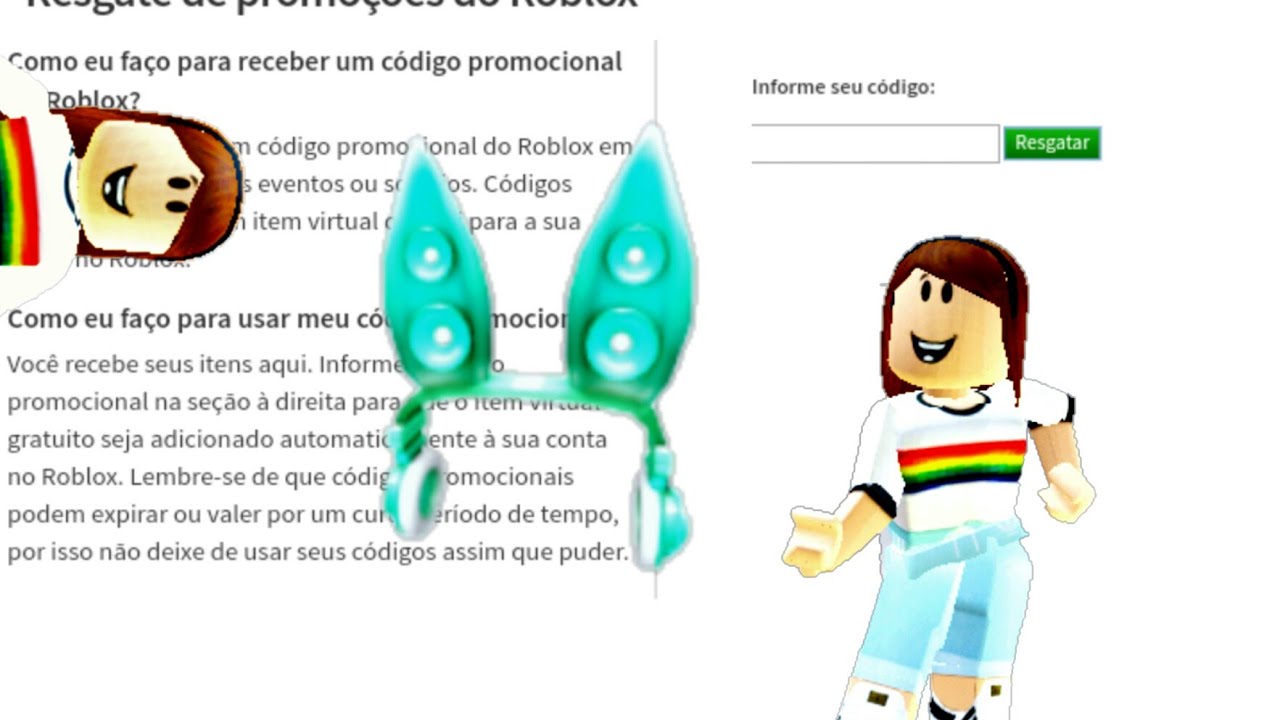 Saiu Novo Codigo Item Gratis No Roblox Youtube - novos itens de graca com o novo codigo secreto do roblox