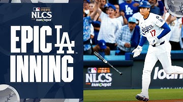 BOTTOM of the 1st INNING: Shohei Ohtani homers, Dodgers score 3 runs in G4 of 2025 NLDS | 大谷翔平 ハイライト