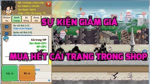 Ngọc Rồng Online - Giảm giá mua cải trang VIP 10k ngọc, Tay nhanh hơn não =)) SML huhu