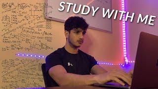 REAL TIME study with me (music) | Maximum Productivity