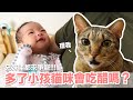 【小貓奴養成記EP4】多了小孩貓咪會吃醋嗎？兄妹倆都來爭寵!!!
