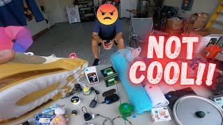 He sold me fake shoes at his garage sale, so I went back! Yard sale drama!