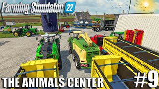 First SILAGE PRODUCTION with NEW EQUIPMENT | Animals Center | Timelapse #9 | Farming Simulator 22