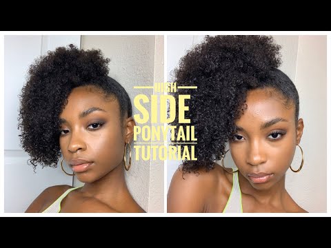 Easy High Side Ponytail Tutorial