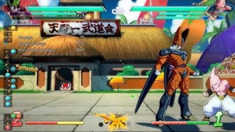 Cell Meterless j.2M Side-Switch Combo with Broly Assist