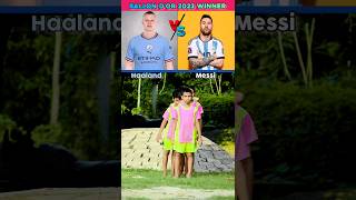 Messi Vs Haaland Ballon Dor Winner 2023