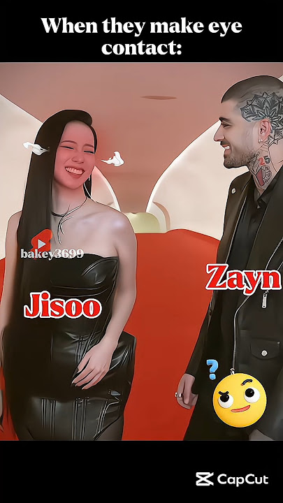 Download lagu When they make eye contact 😂 #jisoo #zayn #fypシ