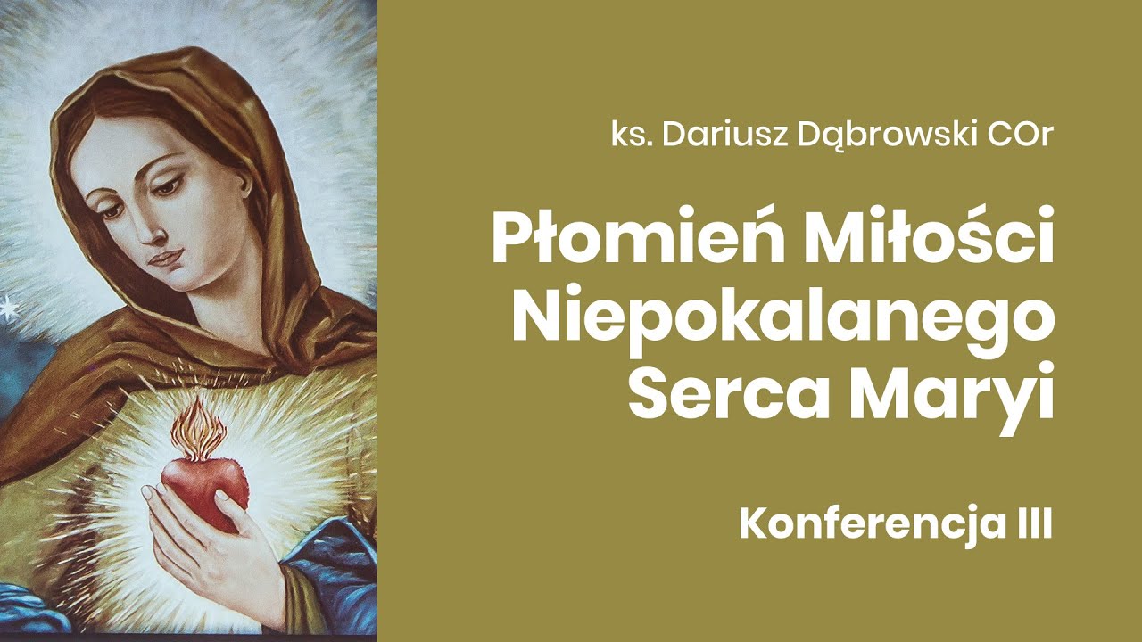 Koronka Do Płomienia Miłości Niepokalanego Serca Maryi