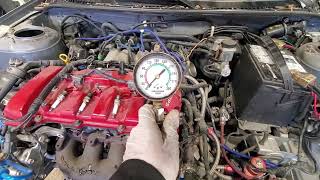Mazda Protege5 Compression Test Video