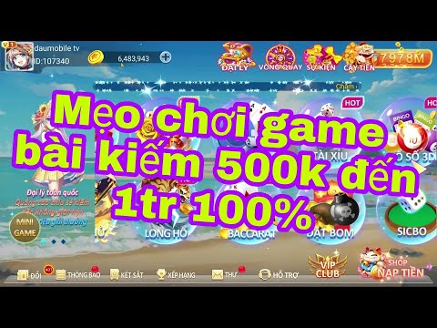 cách chơi game dwin kiếm 500k - thủ thuật game bài poker - game online