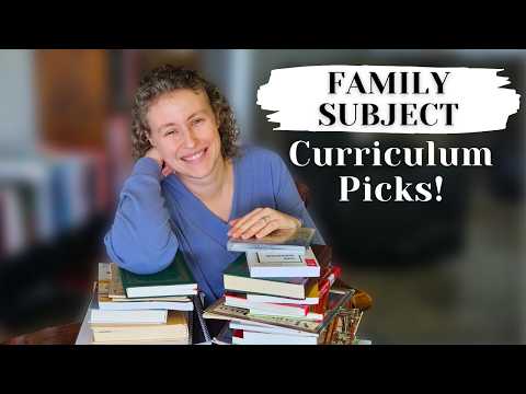 Family Subjects Homeschool Curriculum Picks📚 | History, Science, Geography, Bible & Read-Alouds