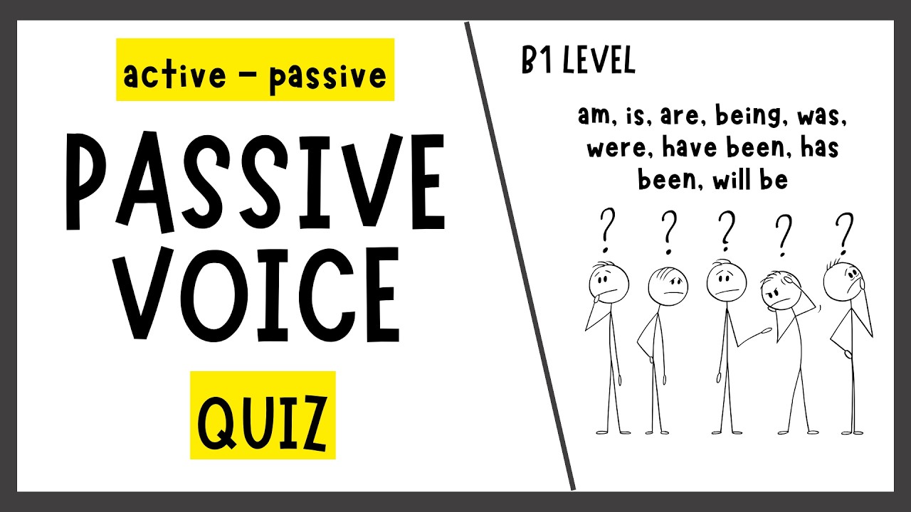 Passive Voice Quiz: 20 Essential Sentences (Intermediate B1)
