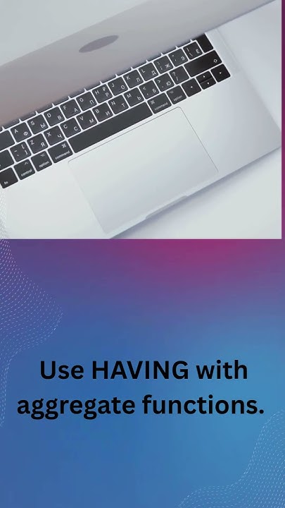 Difference between WHERE and HAVING Clause in MYSQL | MySQL Theroy ...