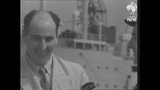 SOUTHAMPTON MARINE AIRPORT - MR STRACHEY TALKS ABOUT NUTS - BERTH 50/1948