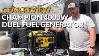 RV Gear Review: Champion 4000-Watt Dual Fuel Open Frame Inverter Generator #rvgear #championpower by S'more RV Fun 24,116 views 3 years ago 17 minutes