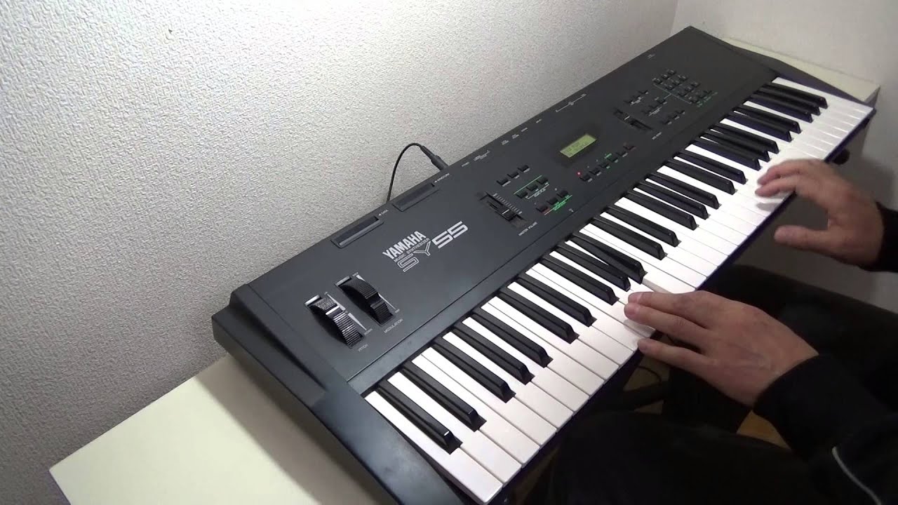 YAMAHA SY55 DEMO YMO - 1000 Knives Oriental cover 40sec - YouTube