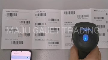 NETUM L8BL Barcode Scanner Bluetooth Connect Pairing Connection Method Android iPhone Apple