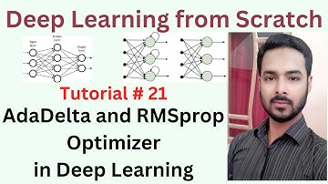 Tutorial 21: AdaDelta and RMSprop optimizer in deep learning Hindi/Urdu in very easy way