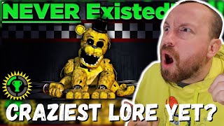 CRAZIEST LORE EVER? Game Theory: FNAF, Golden Freddy NEVER Existed! (REACTION!)