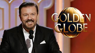 Ricky Gervais Golden Globes Mono Open