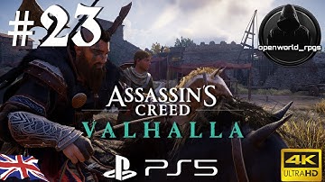 ASSASSINS CREED VALHALLA - Part 23 - Full Gameplay - PS5 - 4k60fps - THE SPINELESS KING OSWALD!