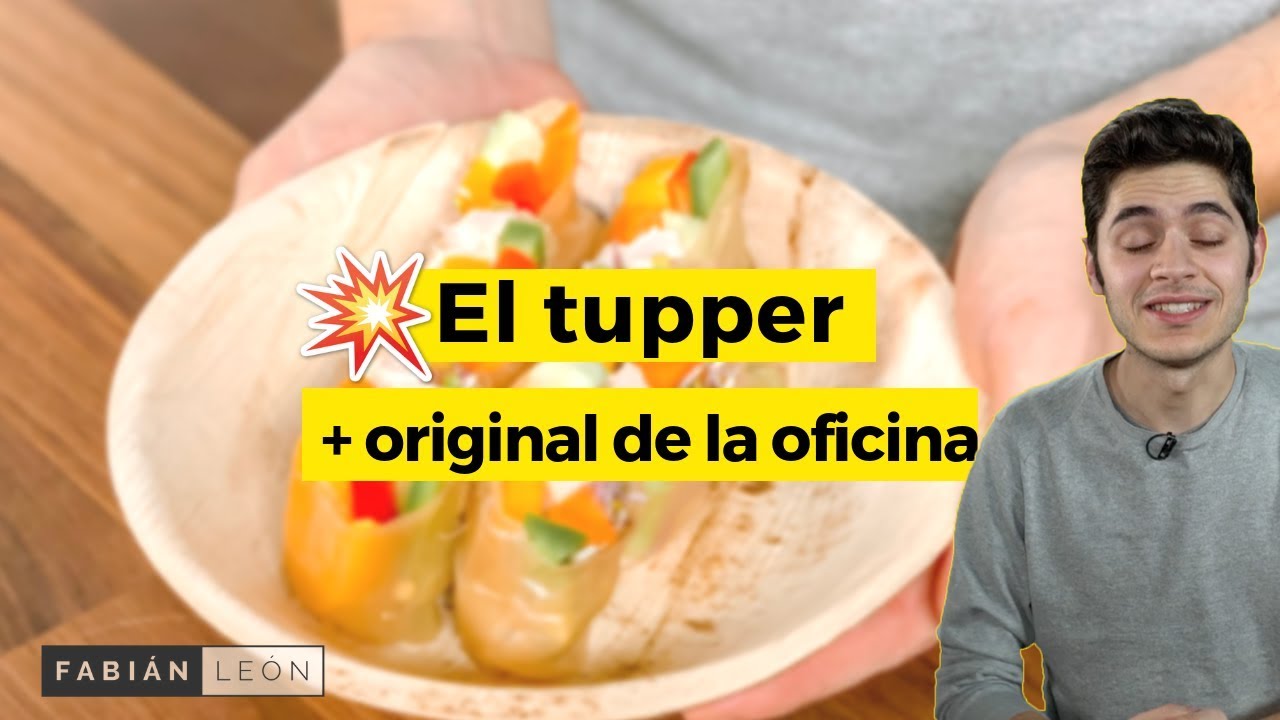 Cómo Hacer Spring Rolls // Tupper saludable para llevar a la oficina