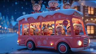 ⭐ “Christmas Wheels on the Bus 🎅🚍 | Santa, Elves & Reindeer Dance Party!”