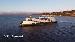 One Shot - Sunset Loop of the Mukilteo Ferry Wealth