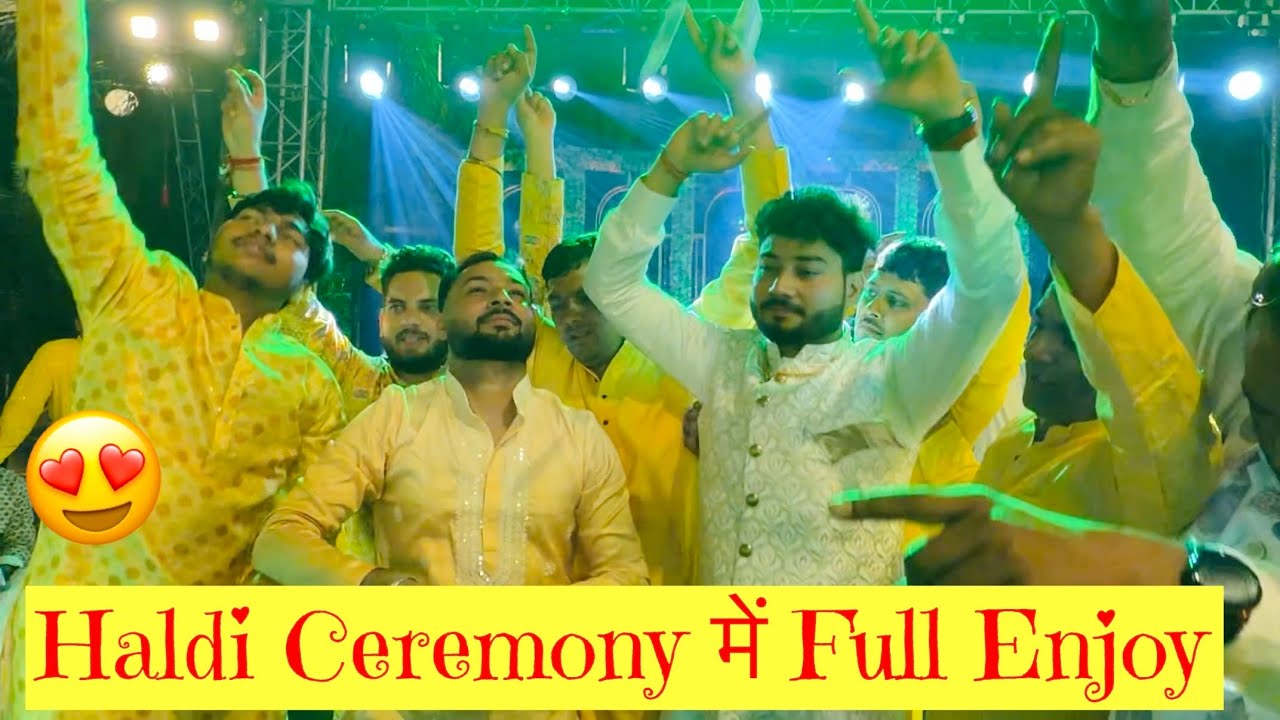 Arun Panwar HALDI CEREMONY में Stage भर दिया पैसे से 🤩😍